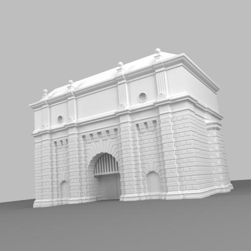 Renaissance town gate preview image